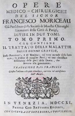 Bild Nr.1: 125-1555 Mauriceau,F.: (Medizin, Gynäkologie)