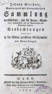 Bild Nr.1: 125-1559 Steidele,(R.)J.: (Medizin, Gynäkologie)