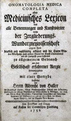 Bild Nr.1: 125-1578 Onomatologia medica completa: (Medizin)