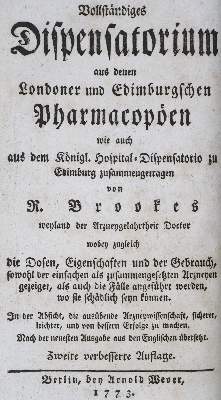 Bild Nr.1: 125-1583 Brookes,R.: (Medizin, Pharmazie)