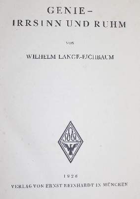 Bild Nr.1: 125-1602 Sammlung: (Medizin, Psychologie)