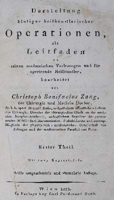 Bild Nr.1: 125-1634 Zang,C.B.: (Medizin)