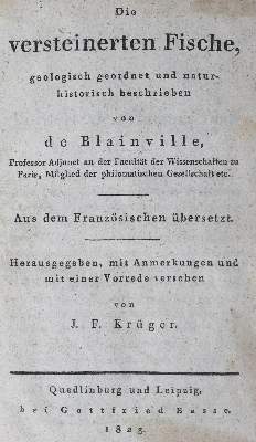 Bild Nr.1: 125-1643 (Ducrotay) de Blainville,(H.M.).: (Zoologie, Fische)