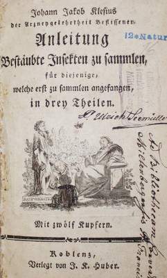Bild Nr.1: 125-1644 Klesius,J.J.: (Zoologie, Insekten)