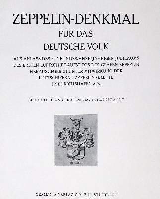 Bild Nr.1: 125-1664 Hildebrandt,H.: (Verschiedene Gebiete - Varia, Aeronautik, Zeppelin)
