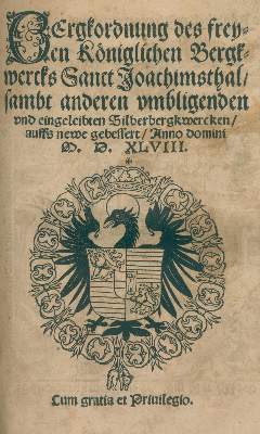 Bild Nr.2: 125-1683 Bergk Ordenung: (Verschiedene Gebiete - Varia, Bergbau)
