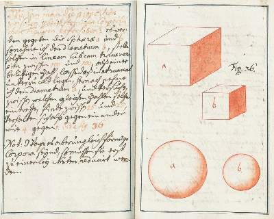Bild Nr.1: 125-1708 Unterricht: (Verschiedene Gebiete - Varia, Mathematik, Handschriften)