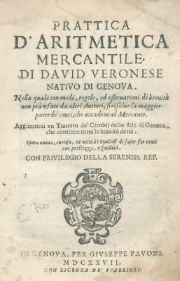 Bild Nr.1: 125-1711 Veronese,D.: (Verschiedene Gebiete - Varia, Mathematik)