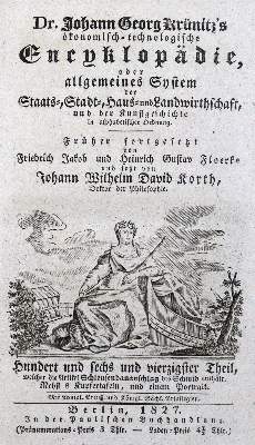 Bild Nr.1: 125-1714 Krünitz,J.G.: (Verschiedene Gebiete - Varia, Metallverarbeitung)