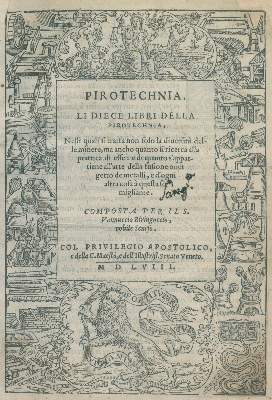 Bild Nr.2: 125-1724 Biringuccio,V.: (Verschiedene Gebiete - Varia, Pyrotechnik)