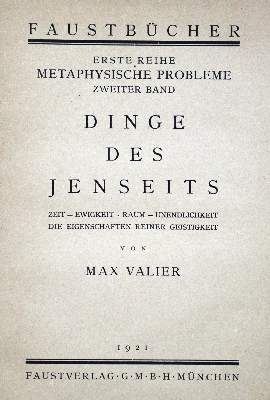 Bild Nr.1: 125-1738 Valier,M.: (Verschiedene Gebiete - Varia)