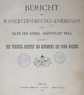 Bild Nr.1: 125-1740 Prag.: (Verschiedene Gebiete - Varia, Wasserversorgung)