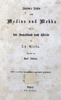 Bild Nr.1: 125-1743 Andree,K.: (Afrika)