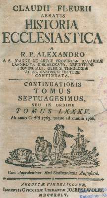 Bild Nr.1: 125-175 Fleury,C.: (Alte Drucke, Handschriften und Theologie)