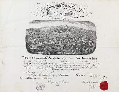 Bild Nr.1: 125-1790 Altensteig.: (Deutschland)