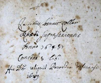 Bild Nr.2: 125-183 Geminiano,J.de.: (Alte Drucke, Handschriften und Theologie)