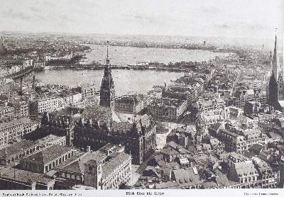 Bild Nr.1: 125-1836 Hamburg und seine Bauten: (Deutschland, Hamburg)