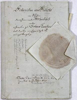 Bild Nr.2: 125-1843 Wohnbach.: (Deutschland, Handschriften)