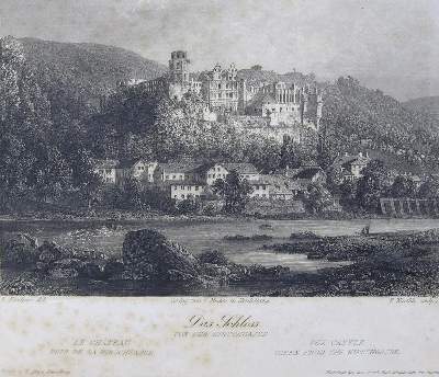 Bild Nr.1: 125-1849 Malerische Ansichten von Heidelberg.: (Deutschland, Heidelberg)