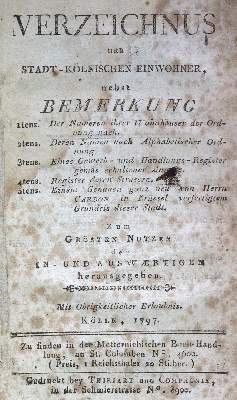 Bild Nr.1: 125-1856 Verzeichnus: (Deutschland, Köln)