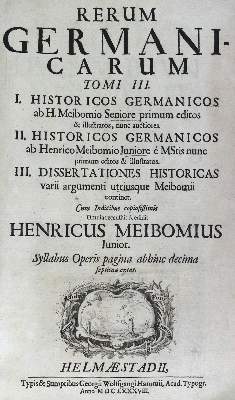 Bild Nr.3: 125-1862 Meibom,H.: (Deutschland)