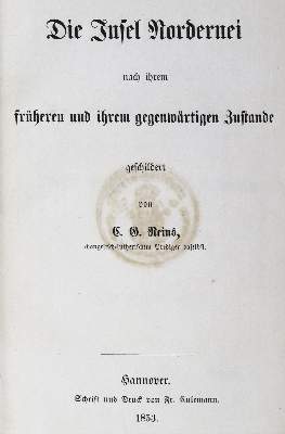 Bild Nr.1: 125-1877 Reins,C.G.: (Deutschland, Norderney)