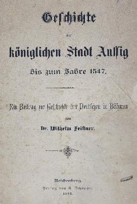Bild Nr.1: 125-1975 Feistner,W.: (Österreich, Böhmen)