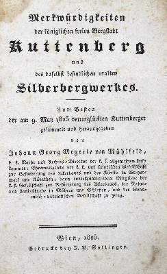 Bild Nr.1: 125-1977 Megerle v.Mühlfeld,J.G.: (Österreich, Kuttenberg)