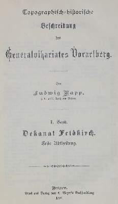 Bild Nr.1: 125-1984 Rapp,L.: (Österreich, Vorarlberg)