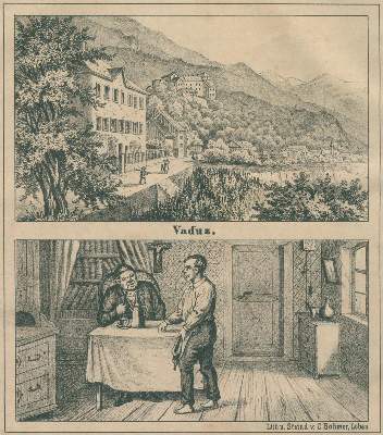 Bild Nr.1: 125-2007 Zittau'sches monatliches Tage-Buch.: (Schweiz, Liechtenstein, Vaduz)