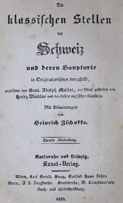 Bild Nr.1: 125-2020 Zschokke,H.: (Schweiz)