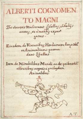 Bild Nr.1: 125-203 Albertus Magnus.: (Handschriften)