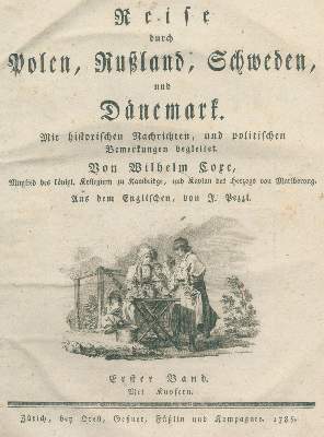 Bild Nr.1: 125-2061 Coxe,W.: (Verschiedene Länder - Geschichte)