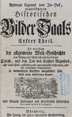 Bild Nr.4: 125-2085 (Imhof,A.L.v.).: (Verschiedene Länder - Geschichte)