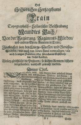 Bild Nr.1: 125-2115 (Valvasor,J.W.: (Verschiedene Länder - Geschichte, Slowenien)