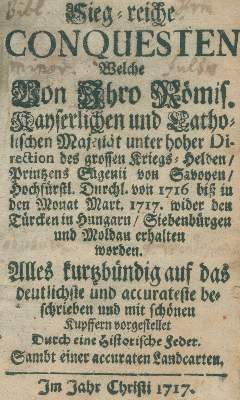 Bild Nr.2: 125-2128 Sieg-reiche Conquesten: (Verschiedene Länder - Geschichte, Türkei)
