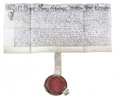 Bild Nr.1: 125-214 Kaufbrief: (Handschriften)