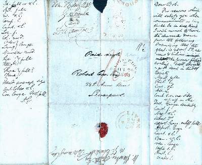 Bild Nr.1: 125-2140 Combe, Andrew,: (Autographen)