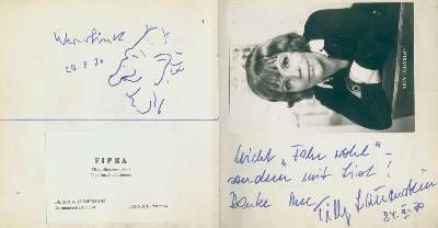 Bild Nr.2: 125-2145 Gästebuch: (Autographen)