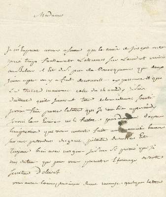 Bild Nr.3: 125-2154 Montgolfier, (Marguerite-Thérèse),: (Autographen)