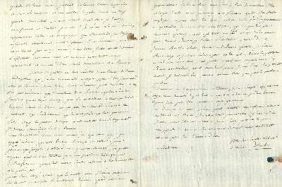 Bild Nr.6: 125-2154 Montgolfier, (Marguerite-Thérèse),: (Autographen)