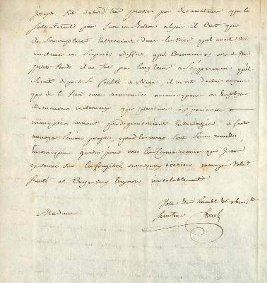 Bild Nr.8: 125-2154 Montgolfier, (Marguerite-Thérèse),: (Autographen)