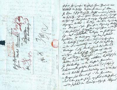 Bild Nr.1: 125-2159 Rotteck, Hermann von,: (Autographen)