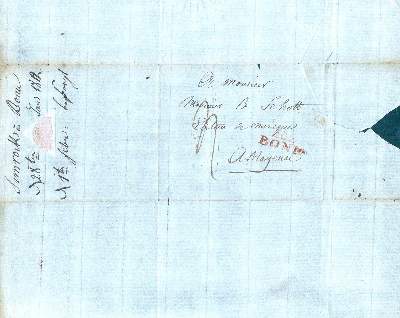 Bild Nr.1: 125-2163 Simrock, Nikolaus,: (Autographen)