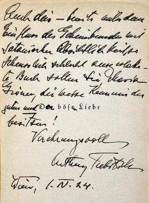 Bild Nr.2: 125-2166 Trebitsch, Arthur: (Autographen)
