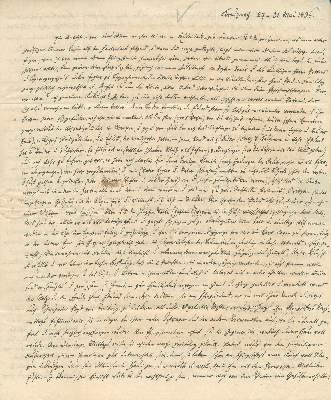 Bild Nr.2: 125-2167 Voß, Abraham,: (Autographen)