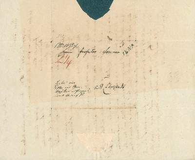 Bild Nr.3: 125-2167 Voß, Abraham,: (Autographen)