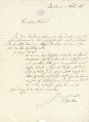 Bild Nr.1: 125-2170 Winkler, Carl Gottfried Theodor,: (Autographen)