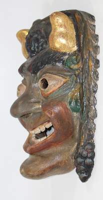 Bild Nr.2: 125-2190 Fasnachtsmaske, Larve.: (Varia)