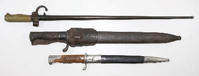 Bild Nr.1: 125-2213 Paar Seitengewehre: (Varia, Militaria)